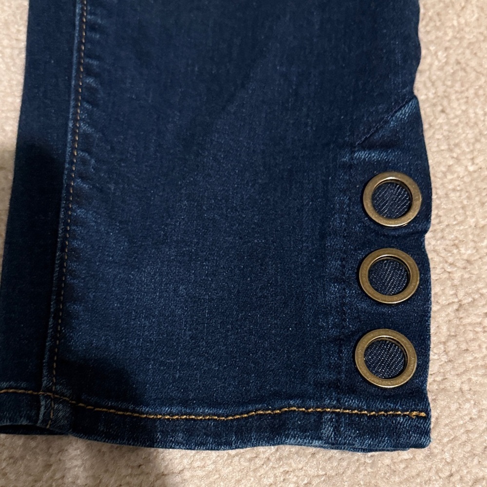 LOFT Midnight Blue Skinny Jeans - Picture 6 of 10